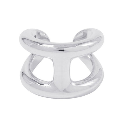 Hermes Ring Osmose GM Silver 53