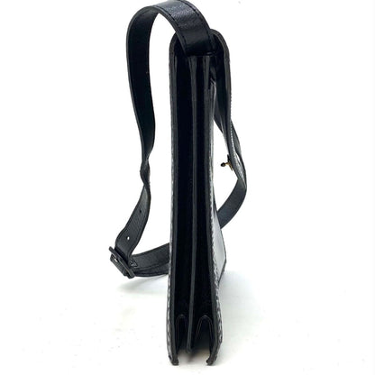 Saint Laurent Shoulder Bag Leather Black Pochette Travel Formal — view 7
