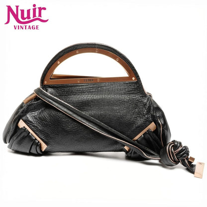 Fendi Shoulder Bag Leather Smile 2-Way