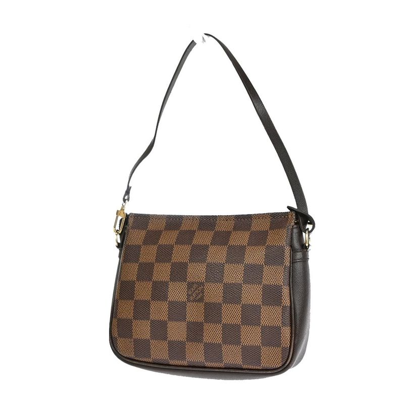 Louis Vuitton Handbag Trousse Makeup Pouch Damier Ebène N51982 70fa257