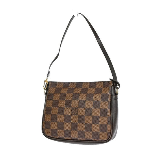Louis Vuitton Handbag Trousse Makeup Pouch Damier Ebène N51982 70fa257