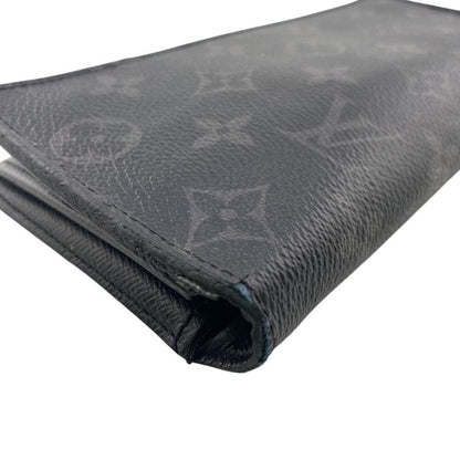 Louis Vuitton M61697 Portefeuille Brazza Long Wallet Monogram Eclipse Long