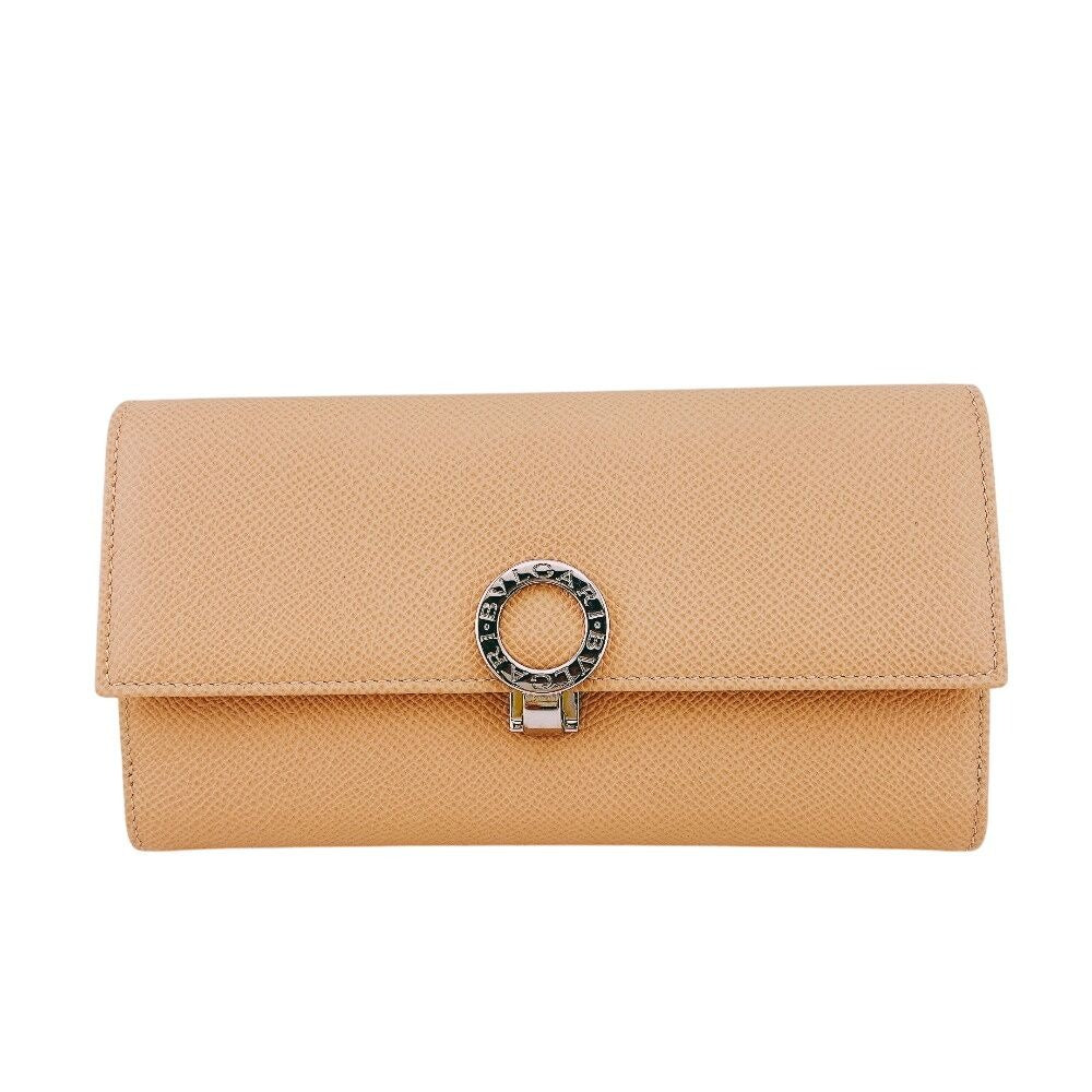 Bvlgari Hook Bifold Logo Clip Wallet