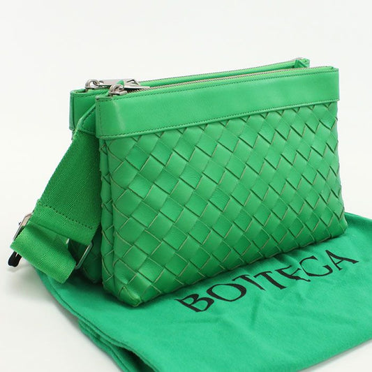 Bottega Veneta Intrecciato Crossbody Shoulder Bag Leather Men's