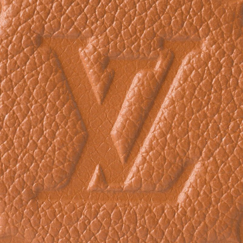Louis Vuitton Card Case Porte Culte Surple Cognac