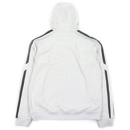 Hermes Run Cotton Side Line Pullover Hoodie Light Gray — view 3