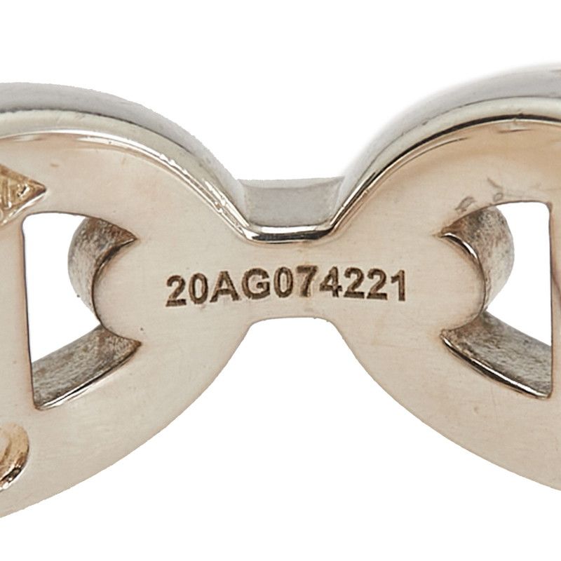 Hermes Chaîne D'angkle Ancienne Ring Ring #51 Sv925 Silver Ladies Hermes