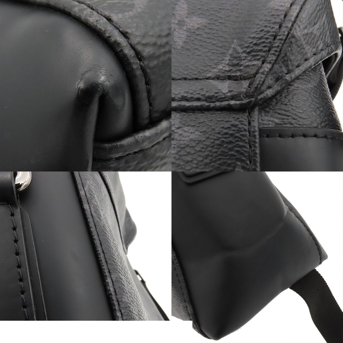 Louis Vuitton Messenger Voyage Black Silver Monogram Eclipse Shoulder Bag — view 7