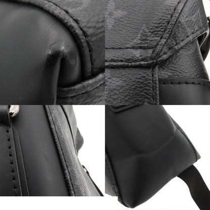 Louis Vuitton Messenger Voyage Black Silver Monogram Eclipse Shoulder Bag — view 7