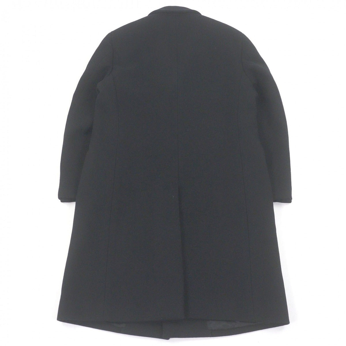 Hermes Cashmere Lamb Leather Piping Single Che Star Co Tolongco Black 50 — view 4