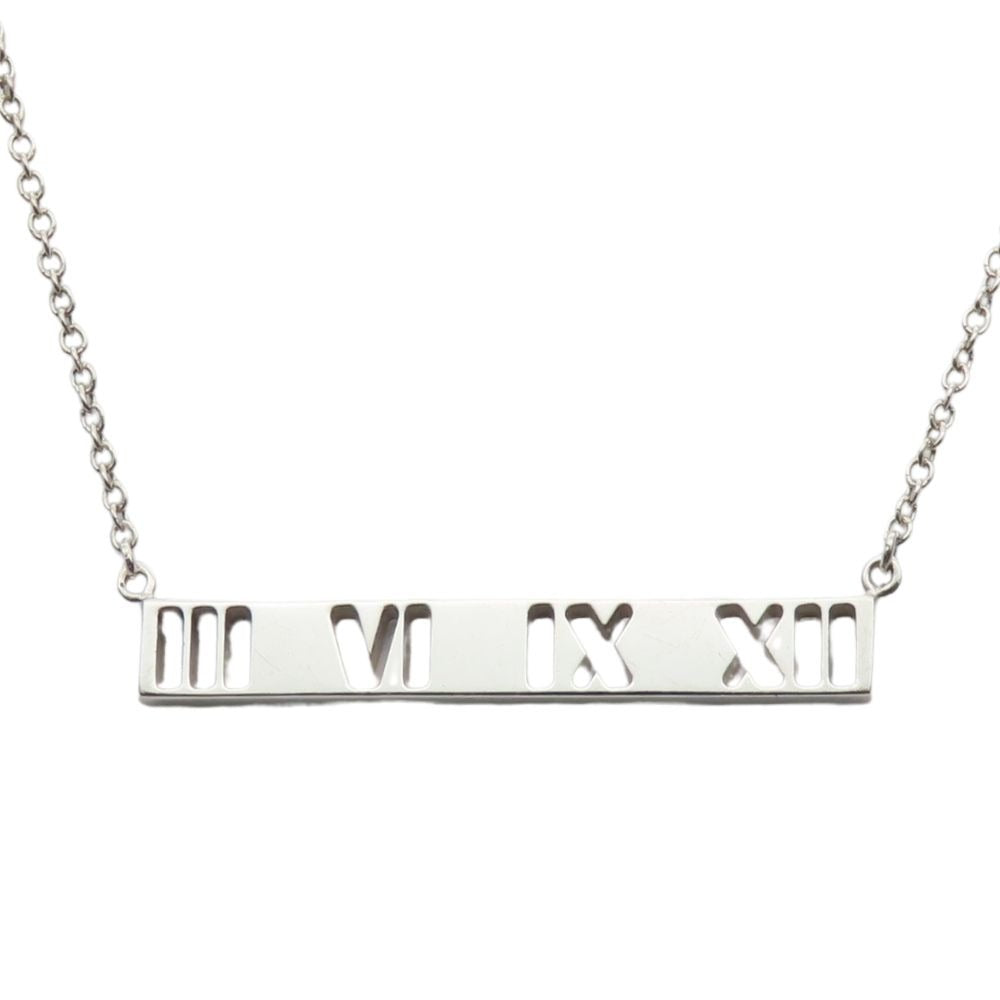 Tiffany & Co Necklace Atlas Open Silver