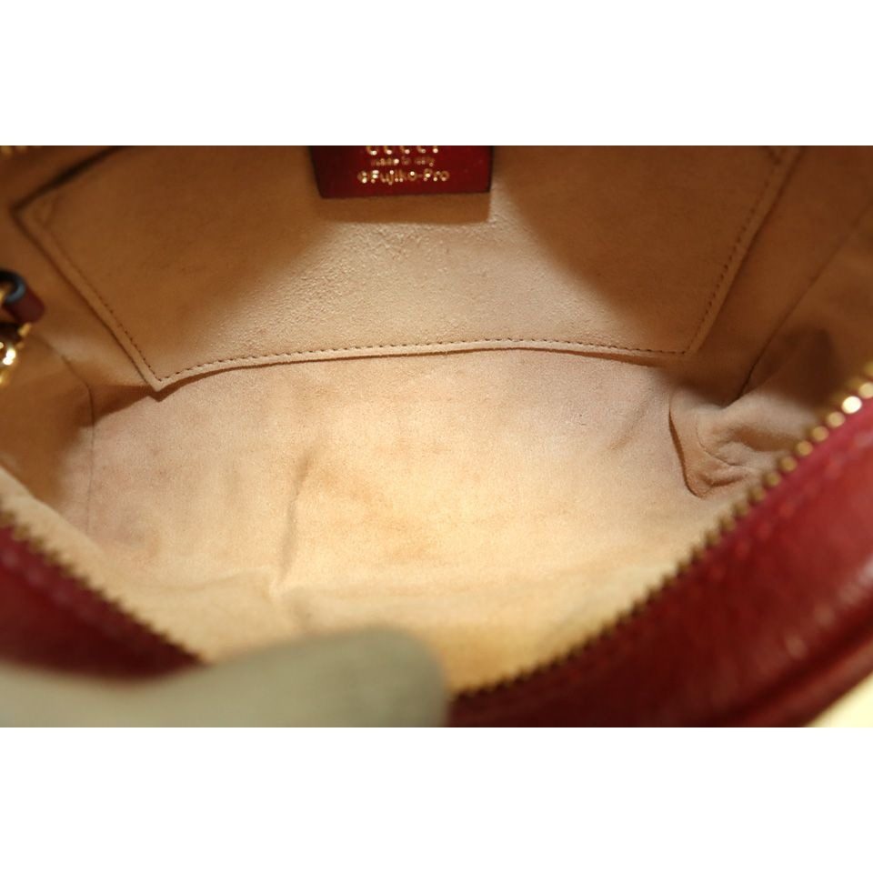 Gucci Micro GG Doraemon Collaboration Leather Shoulder Bag — view 7