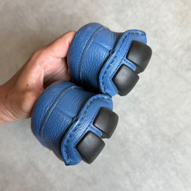 Prada Driving Shoes Loafers Slip-on Leather Genuine Leather 6 26cm (10.24in)