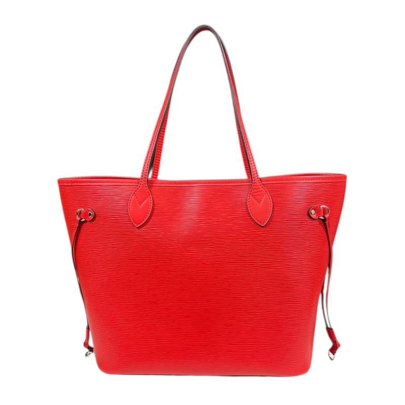 Louis Vuitton Neverfull MM Epi Tote Bag Epi Leather M41159 Red Ladies Louis
