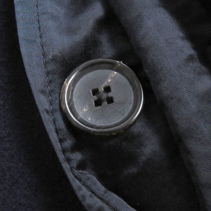 Louis Vuitton 22AW Hjc55e 100% Wool Lining Monogram Chester Coat Navy 44 With