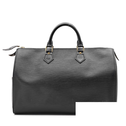 Louis Vuitton Speedy 35 Epi Leather Noir Black Boston Bag — view 3
