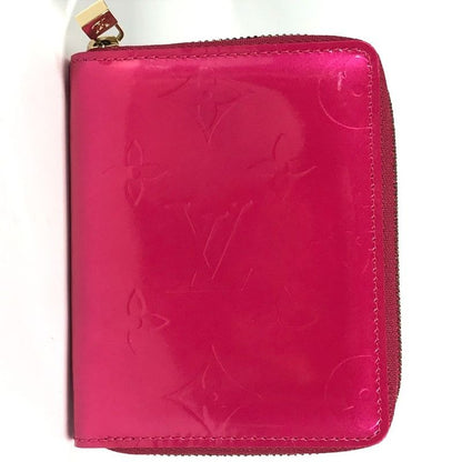 Louis Vuitton Bifold Wallet Bloom Compact Monogram Vernis Canvas