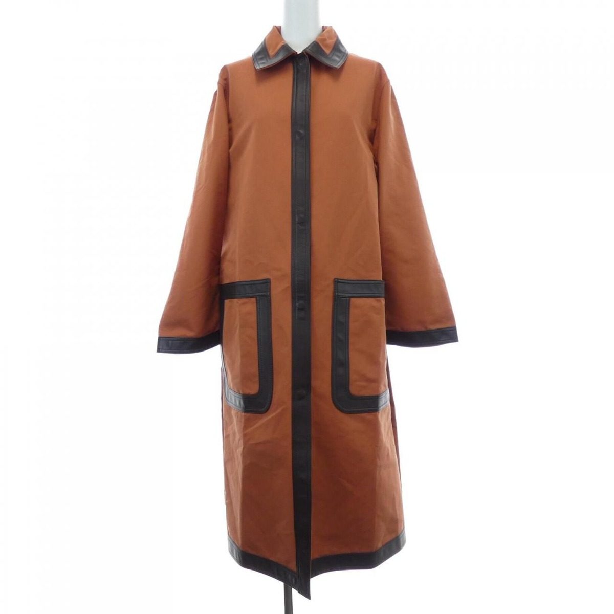 Hermes Double Slit Trench Coat