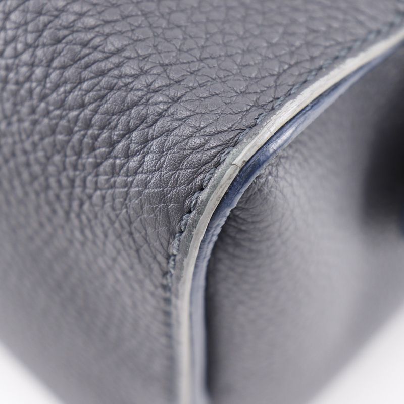 Fendi Selleria Lei 2-way Shoulder 8bl137 Calf Gray Women's Handbag