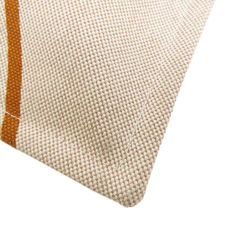 Hermes Logo Accessory Pouch Canvas Women