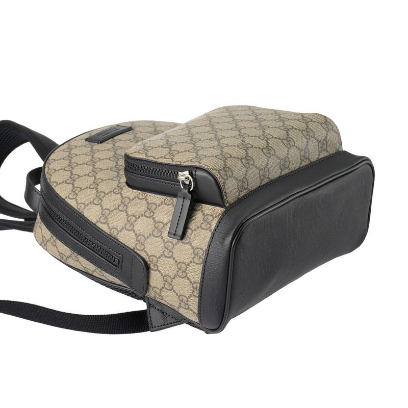 Gucci Backpack Sac GG Supreme Beige/black
