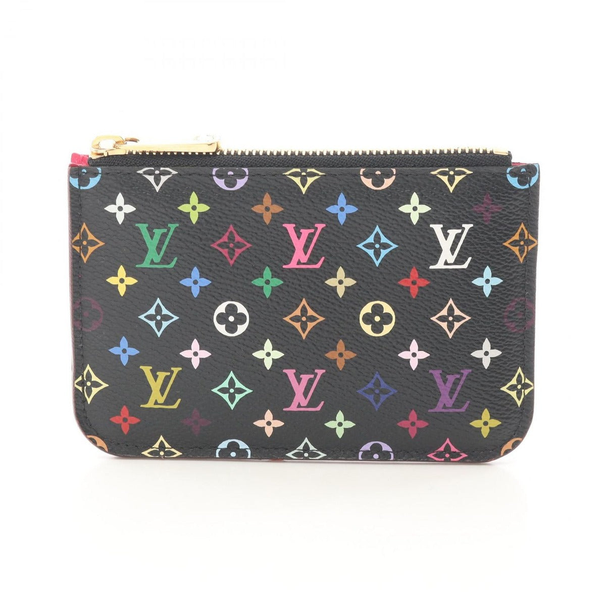 Louis Vuitton Coin Case Pochette Cles Noir Black Grenade Canvas
