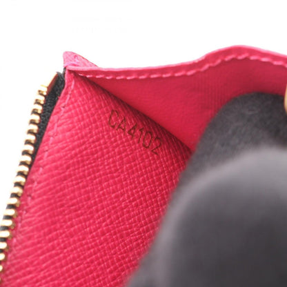 Louis Vuitton Coin Case Pochette Cles Noir Black Grenade Canvas — view 5