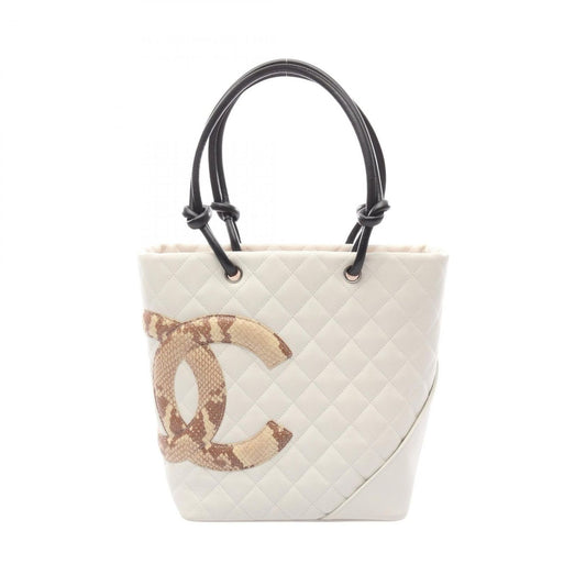 Chanel Tote Cambon White Multi-color