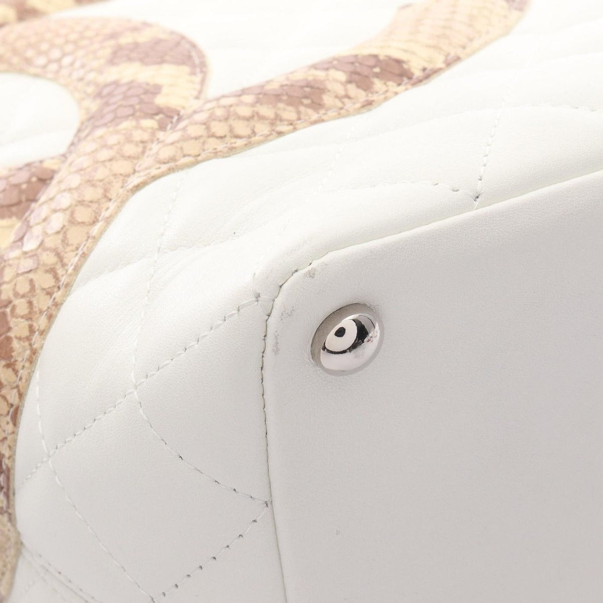 Chanel Tote Cambon White Multi-color — view 8