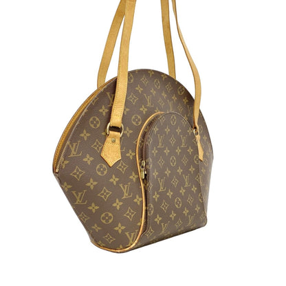 Louis Vuitton Shoulder Bag Monogram Ellipse Shopping Brown — view 2