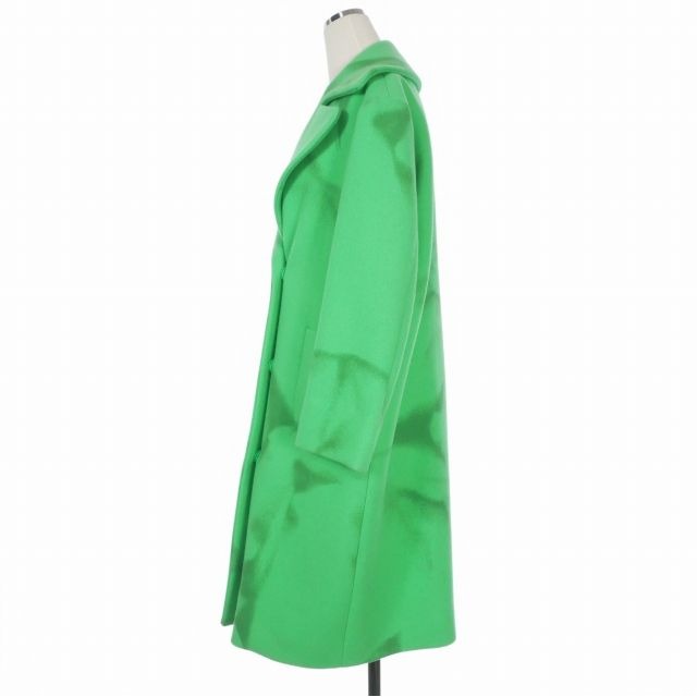 Bottega Veneta Wool Cashmere Double Coat Jacket 40 Green — view 3
