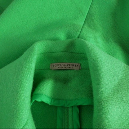 Bottega Veneta Wool Cashmere Double Coat Jacket 40 Green — view 6