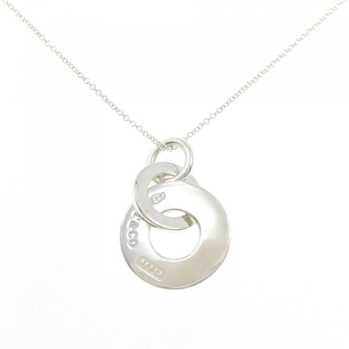 Tiffany & Co. Interlocking Drop Necklace