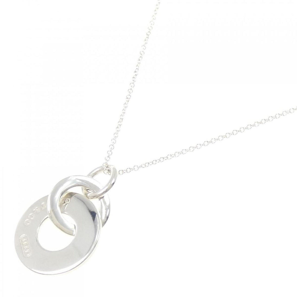 Tiffany & Co. Interlocking Drop Necklace — view 2