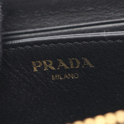 Prada Coin Case Vitello Move 268 Black Saffiano Leather — view 4