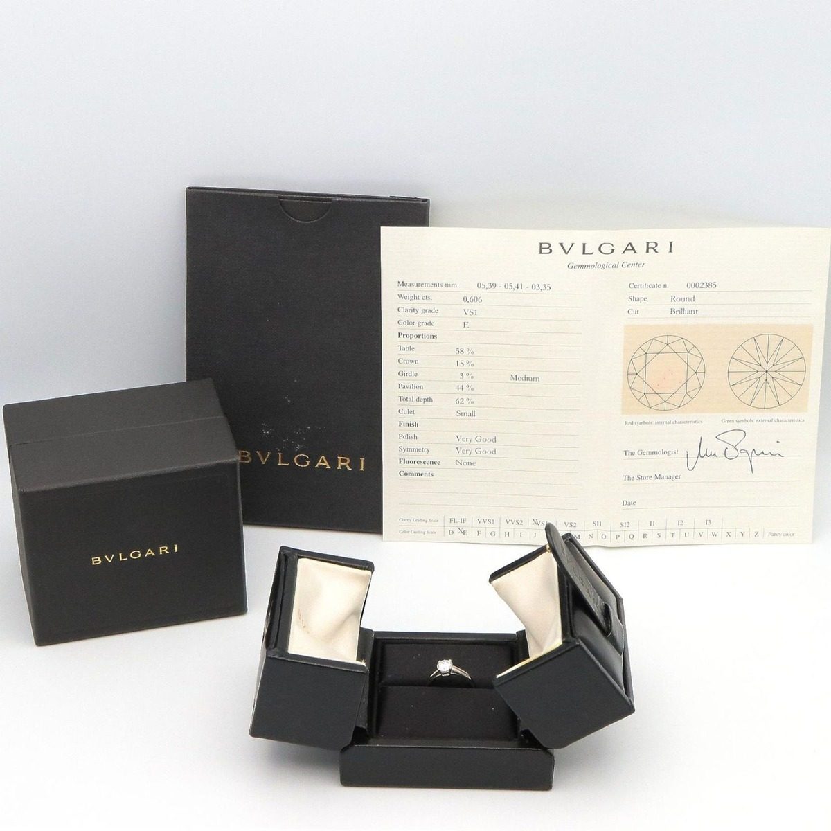 Bvlgari Ring Glyph Solitaire Diamond — view 9