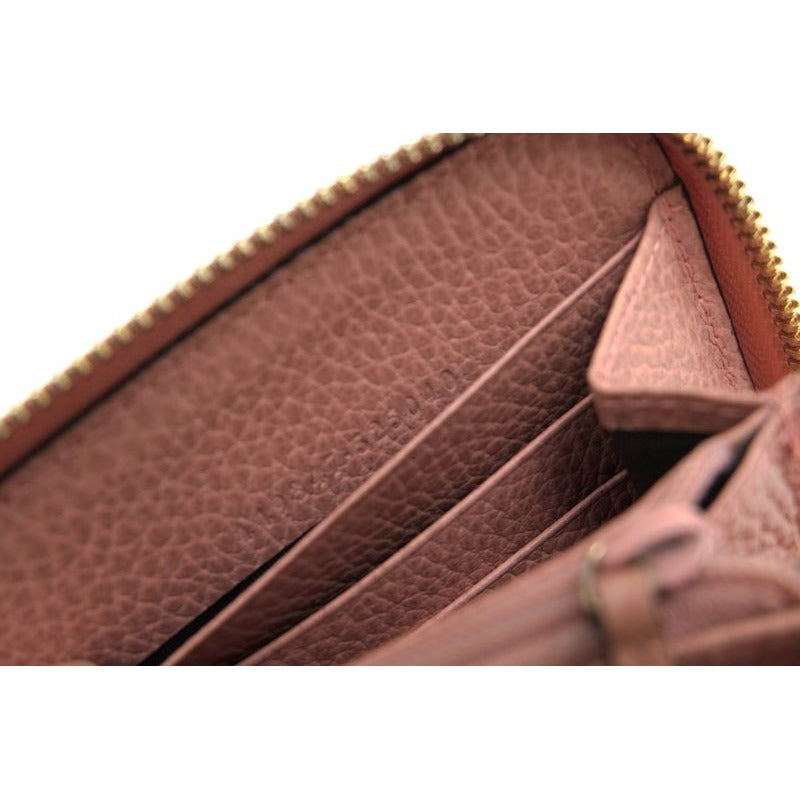Gucci Wallet Women Leather Pink Dollar Calf — view 6