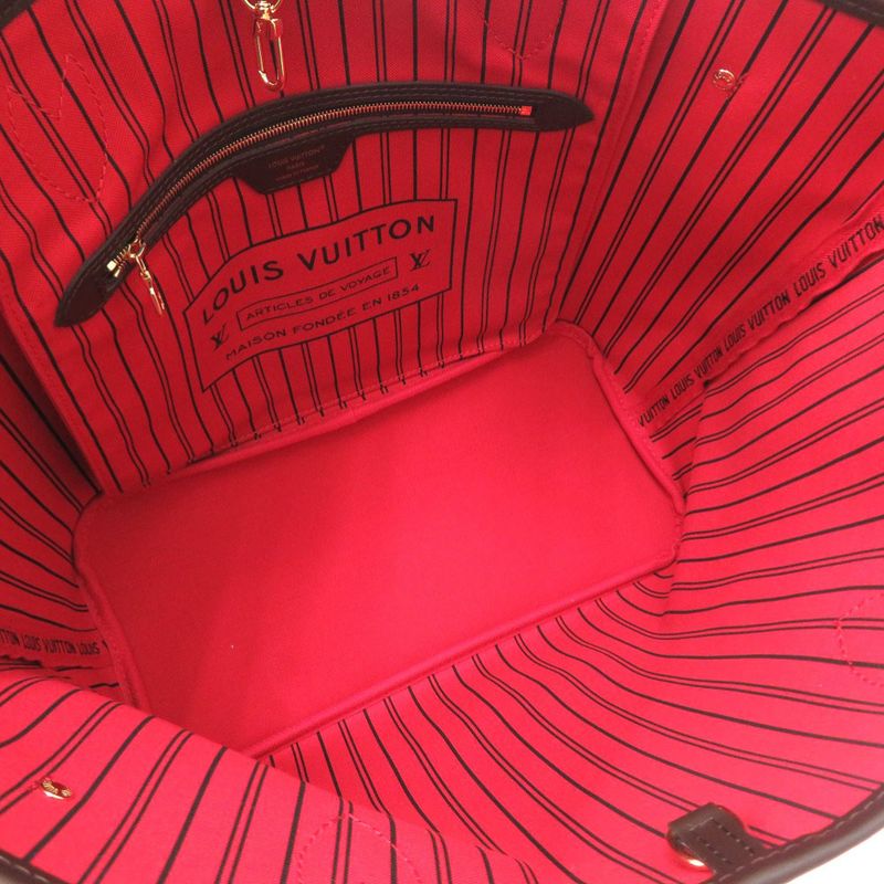 Louis Vuitton Current New Shape Neverfull MM Damier Threes N40599 Tote Bag LV