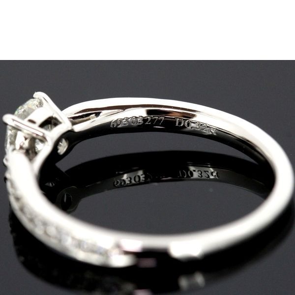 Tiffany & Co Harmony 032ct I-vvs2-3ex Diamond Ring Pt950