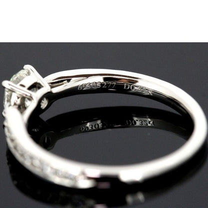 Tiffany & Co Harmony 032ct I-vvs2-3ex Diamond Ring Pt950