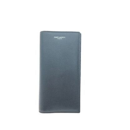 Saint Laurent Paris Men's Bifold Long Wallet Classic Continental Wallet Calf