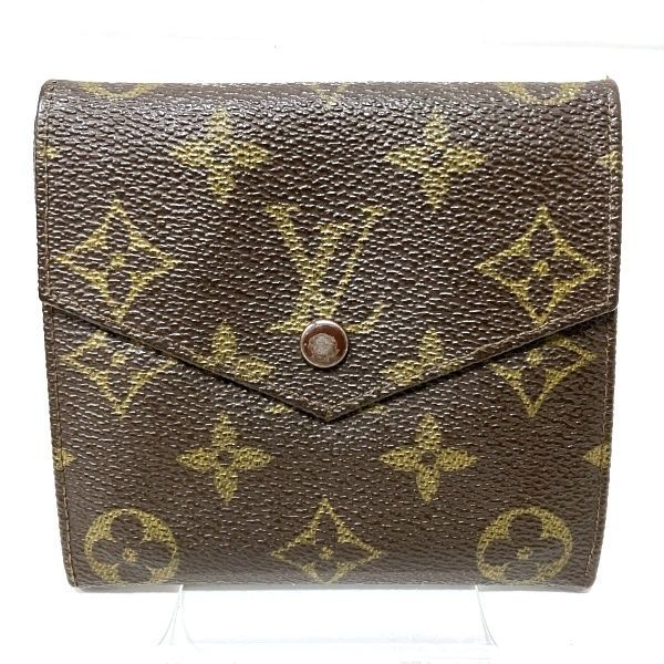 Louis Vuitton Monogram Porte Monet Vieux Carte Cles Di M61660 Trifold Wallet