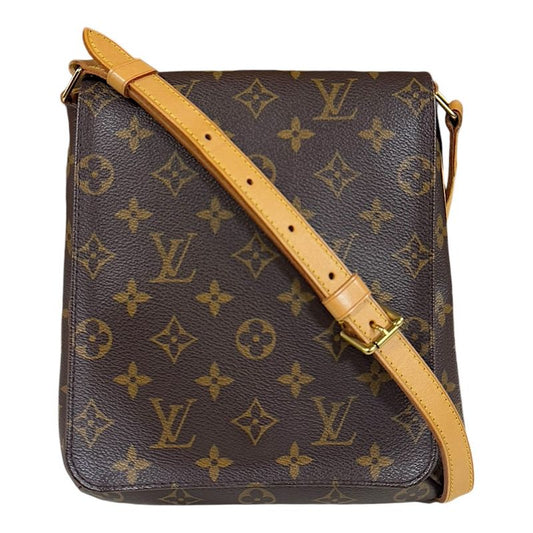 Louis Vuitton Musette Salsa Monogram Shoulder Bag Monogram Canvas M51258 Brown