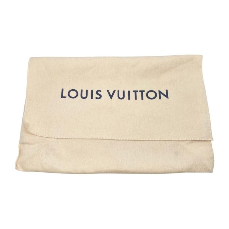 Louis Vuitton Shoulder Bag Twist MM M42454 Epi Chain Flower Print Noir Black