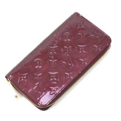 Louis Vuitton Long Wallet Vernis Zippy Wallet M93575 Violet