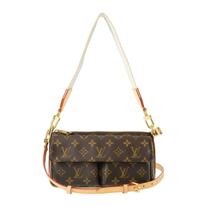 Louis Vuitton Shoulder Bag Vivacite Monogram Brown