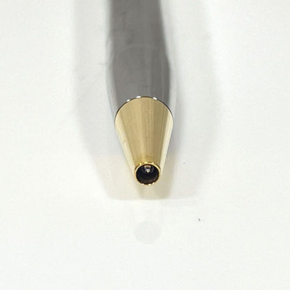 Tiffany & Co T-Clip Ballpoint Pen Blue Ink Storage with Bag and Box Writing