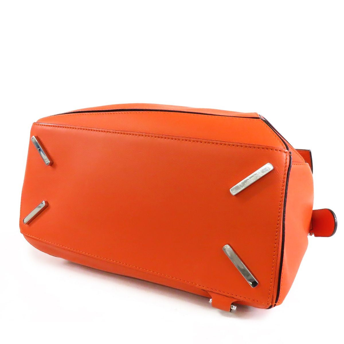 Loewe Puzzle Orange Leather 2-Way Shoulder Bag — view 3