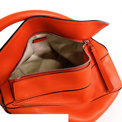 Loewe Puzzle Orange Leather 2-Way Shoulder Bag — view 5