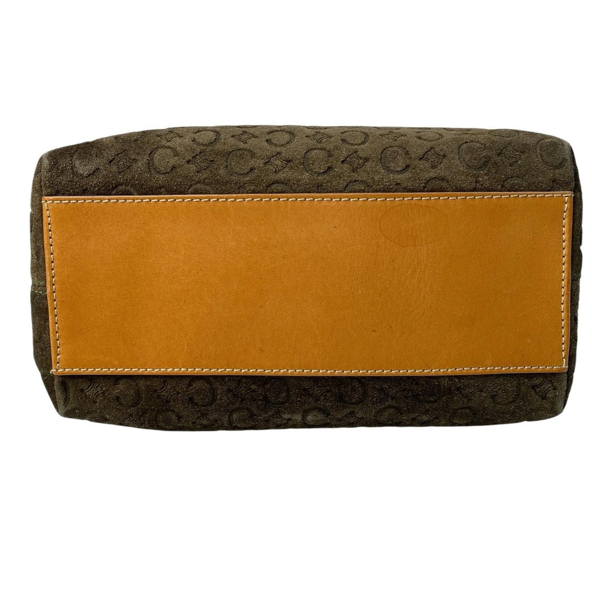 Celine Vintage C Macadam Suede Shoulder Bag — view 5